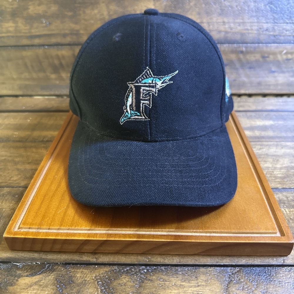 Vintage Florida Marlins Diamond Club Snapback Hat Fantastic Cap